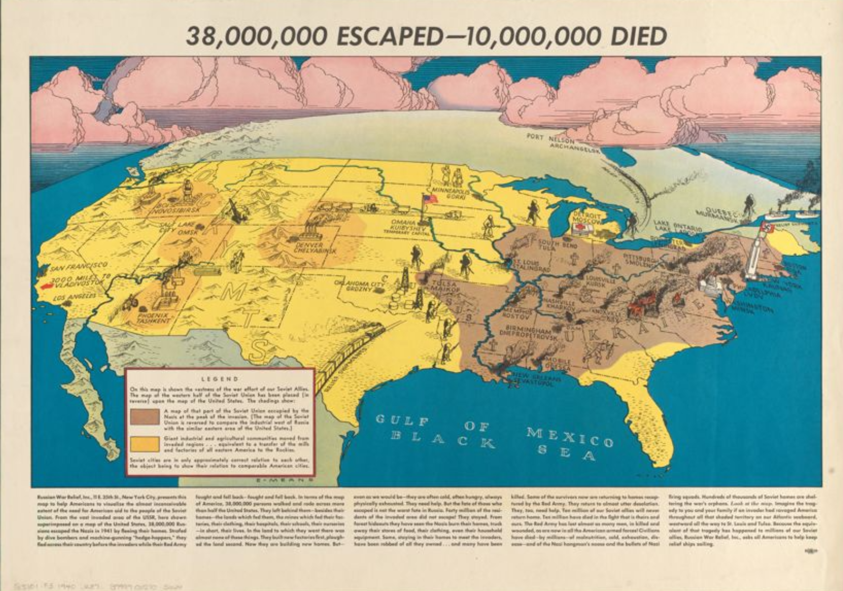 38,000,000 Escaped—10,000,000 Died